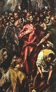 El Greco The Disrobing of Christ oil